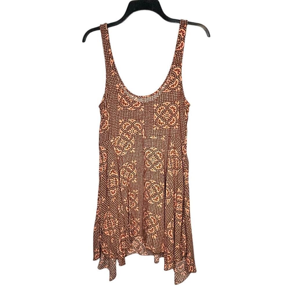 Aerie Scoop Neck Tank Flared Mini Beachy Fun Breezy Sundress Size Small